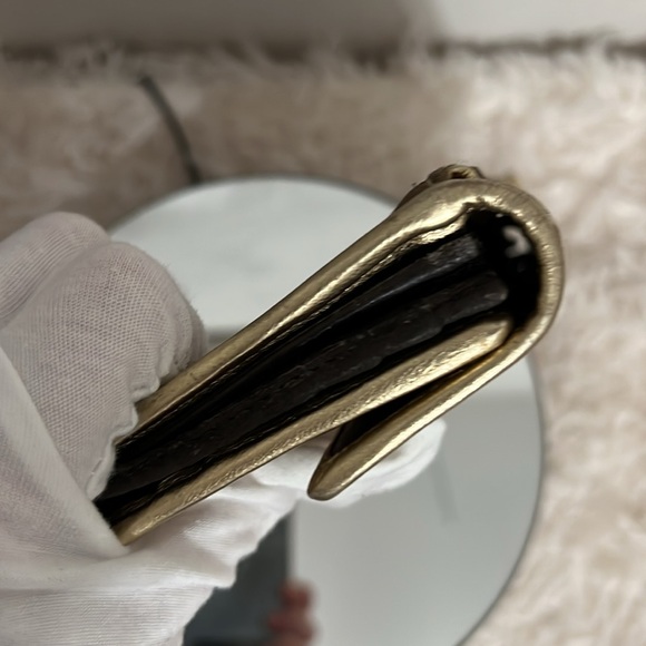 Coach Signature Clutch Wallet - Brown and Gold - Picture 13 of 16